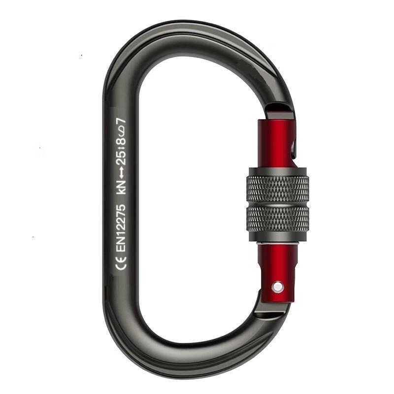 O-Type Climbing Safety Screw Gate Carabiner