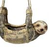 Outdoor Hanging Bird Feeder Sloth Bird Feeder  Pendant Decoration Bird Bathtub Garden Courtyard Decoration Current Feeder