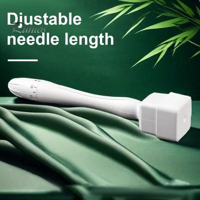 Micro Needles Derma Roller for Men Women 0.25mm Skin Care Tool with Scalp Stamp Ergonomic Handle Portable Microneedling Roller Kit
