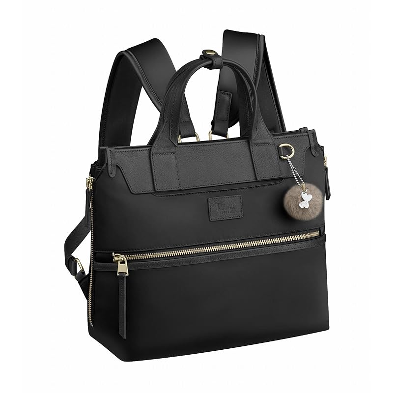 

[Kanana project] rucksack 2way[PJ-14] “Ethical bags made from recycled materials” B5 size compatible Capacity expansion type With simple lock With