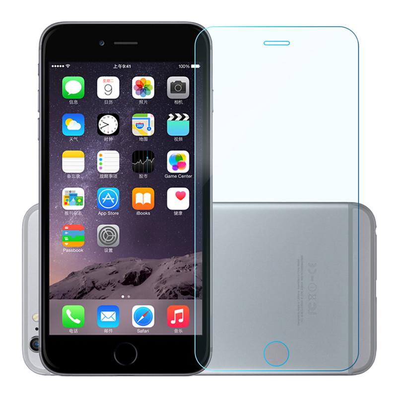 Antiscratch Clear Screen Protector for iPhone 6 7 8 Plus Tempered