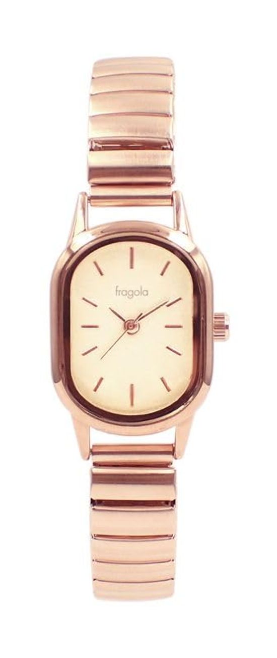 

[Подписаться] Часы Fragola Oval Color Bellows Watch N04622A-5 PG женские розовое золото