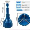 Alloy Deburring and Chamfering Tool for Metal, Wood, Plastic, and Cast Iron
