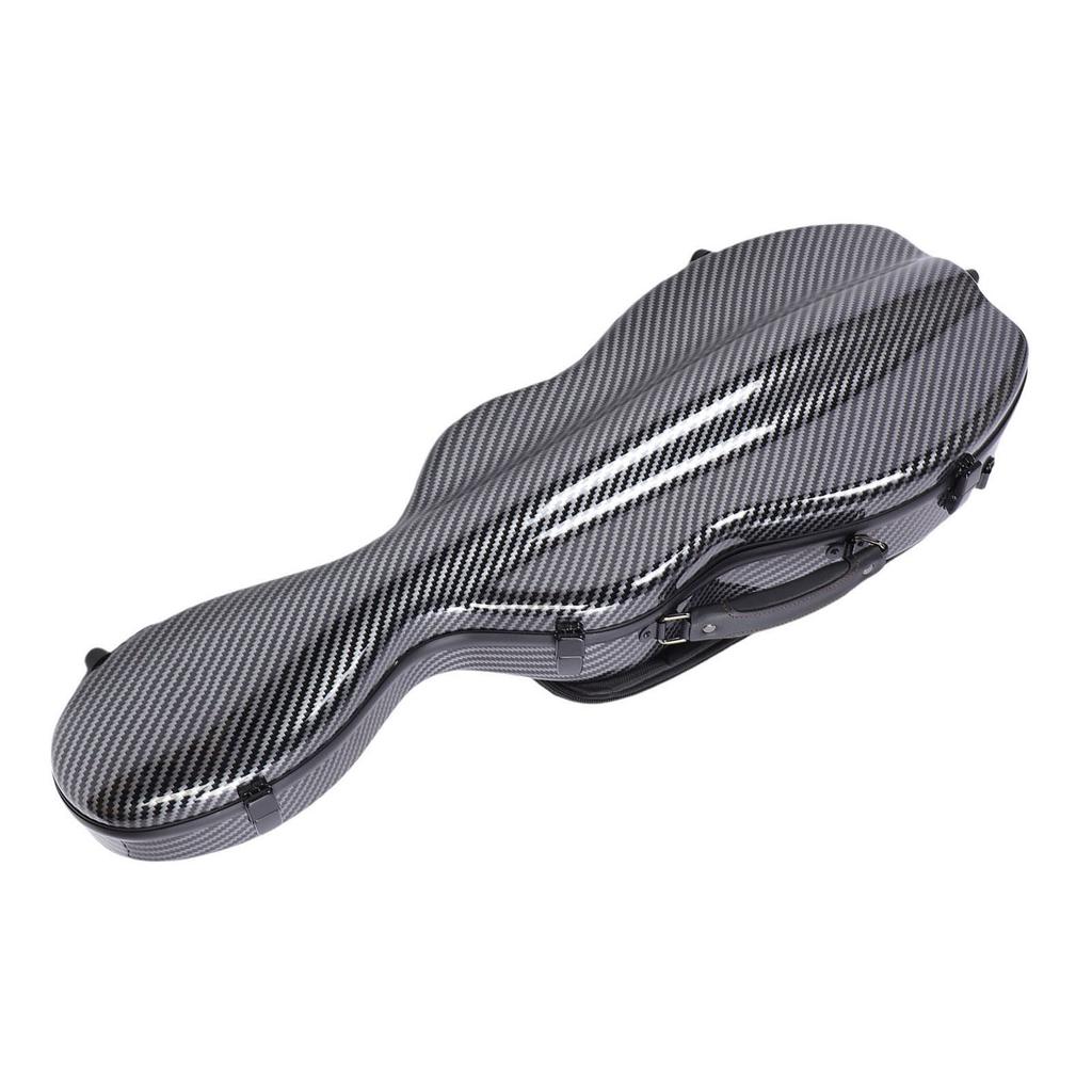 Futerał na skrzypce 4 4 Wbudowany higrometr Włókno węglowe Lekki futerał na skrzypce Plecak z 2 paskami na ramię