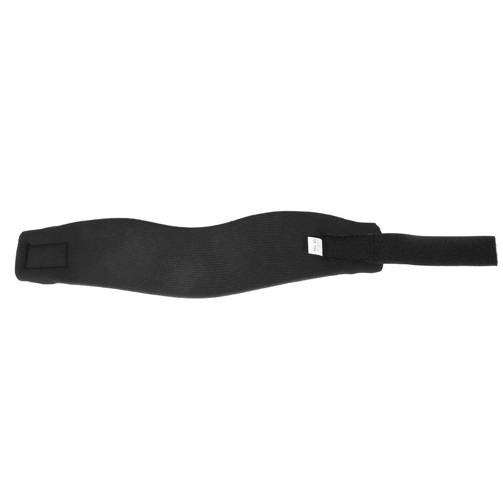 Black Sponge Neck Brace Protection Cervical Collar Support Pain Relief for Outdoor Fitness(S)