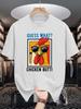 Funny Guess What Chicken Butt Unisexs T Shirt Cool Rooster Sunglasses Cartoon Print Short Sleeve Tees Humor Tops Summer Male Outfit