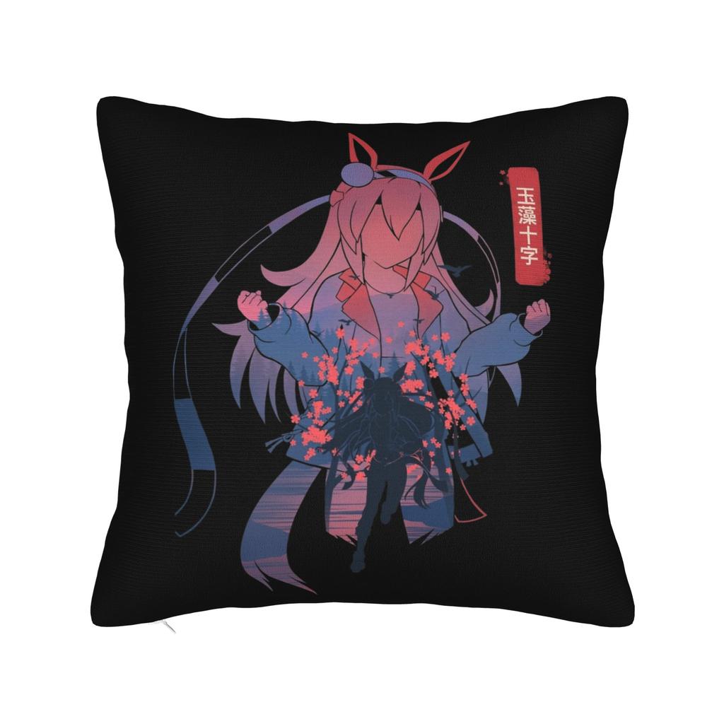 Manhattan Cafe Uma Musume Anime Pillowcase Printing Cushion Cover Gift  Throw Pillow Case Cover Car Zippered