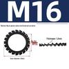 Carbon Steel Zinc-Plated Lock Washer with Inner and Outer Teeth