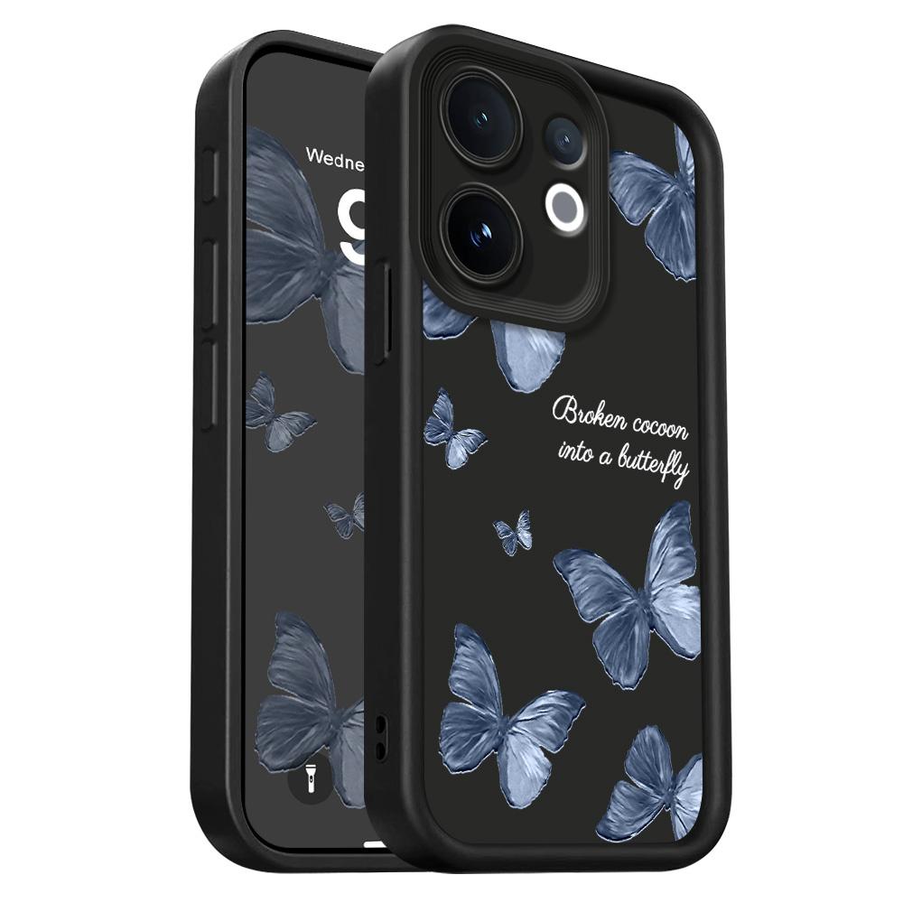Flying Butterflies Phone Case For VIVO V60 V50 V40 Lite V30 V29 V29E V27 V27E V25 V25E V23 V23E Pro 4G 5G Staircase Soft Cover