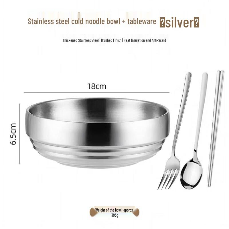 Korean Style Stainless Steel Bowl