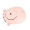 Electric Fan Hanging Neck Portable Mini Fan with 3?Gear Wind Speed USB Charging for SummerPink