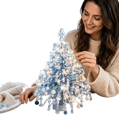 Set Albero di Natale con Perline Fai da Te - Decorazione Festiva Artigianale con Perline Colorate per Decorazione della Casa Festosa Regalo Creativo per Hobby di Natale