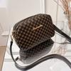 Printed Versatile Shoulder Crossbody Camera Bag Retro Elegant Women's Bag Casual Small Square Bag