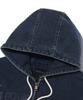 Annoyed Daily Denim Padded Hoodie Zip-Up Lq1Ju024_Dark Indigo