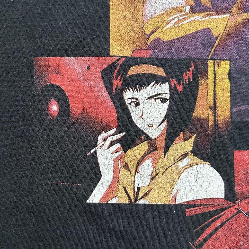 [USED] Extremely Rare COWBOY BEBOP Faye Official Anime T-Shirt
