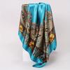 European Luxury Headscarf Classic Hijab And American Womens Trendy Versatile Scarf Soft Neckerchief Hair Scarves For Ladies
