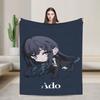 Ado Hibana Blanket  Warm Novelty Plush Bedding Throws For Couch Chair Sofa Bed Picnic Flannel Bedspread Bed Cover