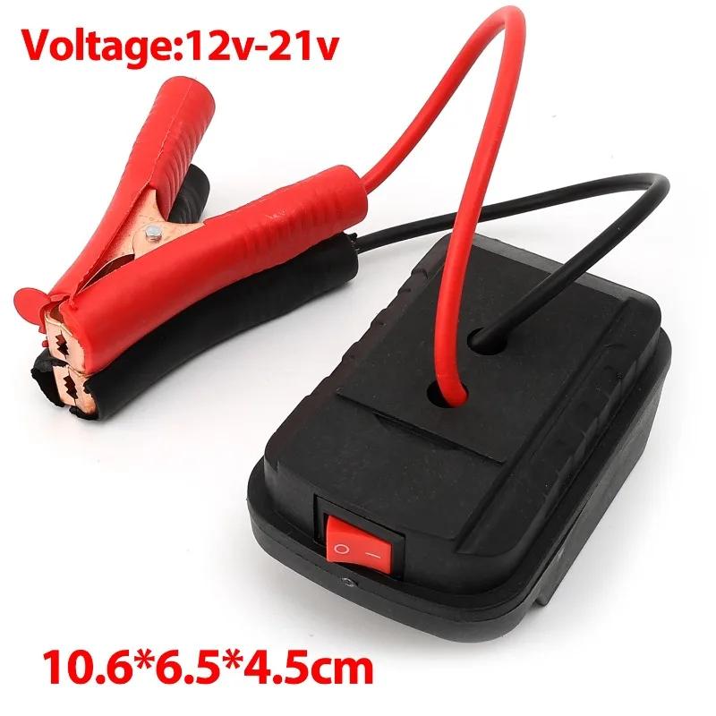 

12V-21V Compatible Power Supply Converter BL1830 BL1840 BL1850 BL1860 Makita Battery Emergency Power Supply Battery Converter