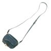 Used AUTHENTIC Dior 43 MA 0261 Mini Saddle Shoulder Bag blue Leather