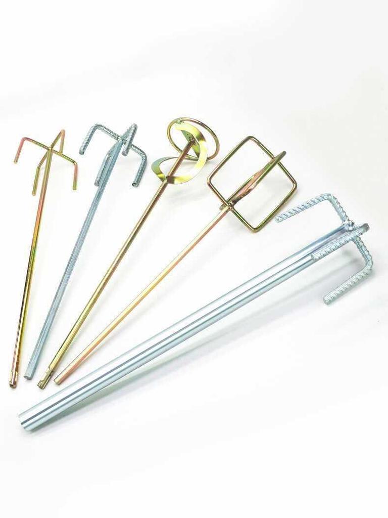 Gypsum Putty Mortar Mixer and Electric Drill Mixing Rod Set