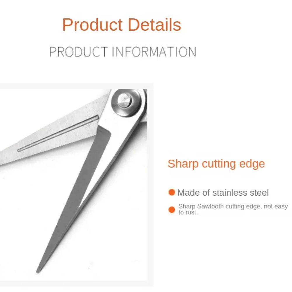 Stainless Steel Pruning Scissors Gardening Scissors Household Fruit Picking Grape Scissors Garden Branch Pruning Tools