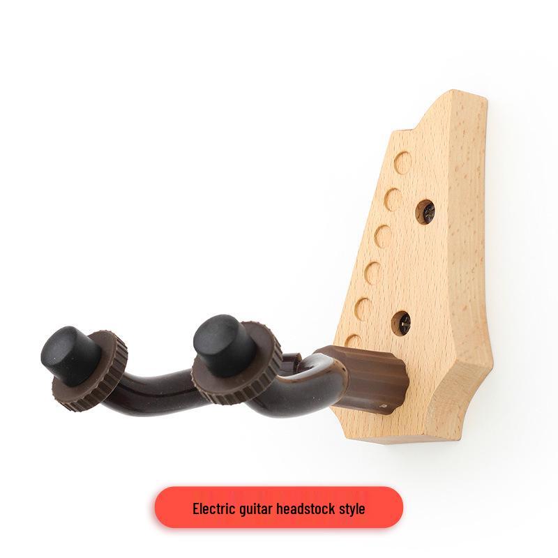 Dřevěný závěs na hlavu kytary na zeď pro ukulele a příslušenství ke klasické kytaře