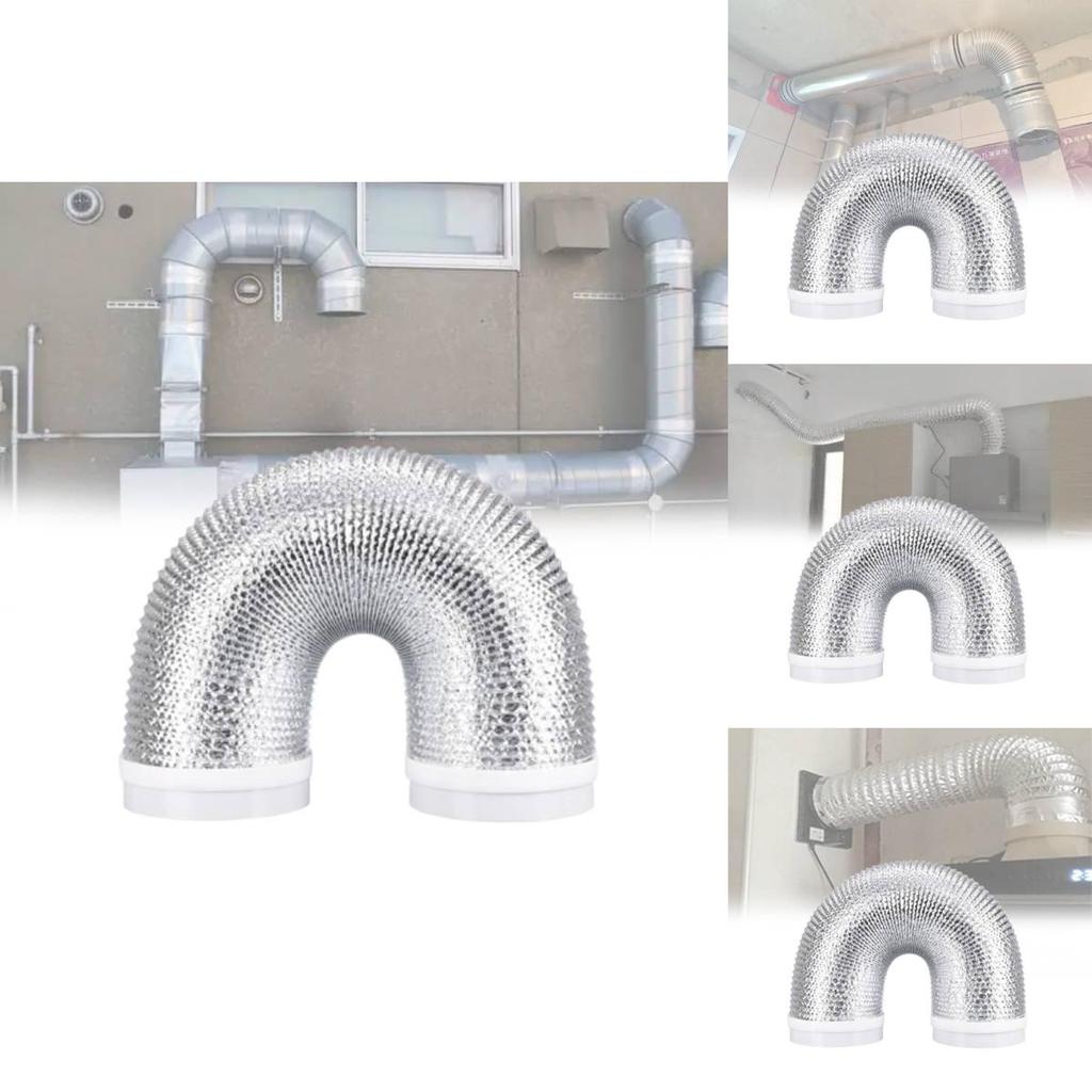 Bathroom Kitchen Ventilation Chimney Exhaust Pipe Anti Oil Removal Tools