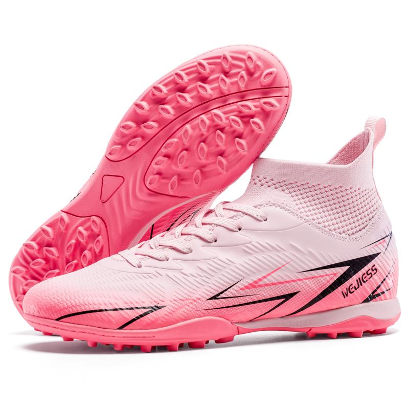 Unisex Fußballschuhe Outdoor/Indoor Jungen Mädchen Fußballschuh Professionelle Futsal Fußballtraining Turnschuhe