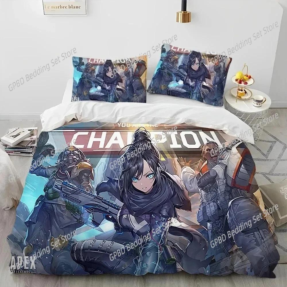 Comforter 3D Print A-Apex Legends Bedding Set 3D Printed Suitable For Bedroom Kids Home Textile