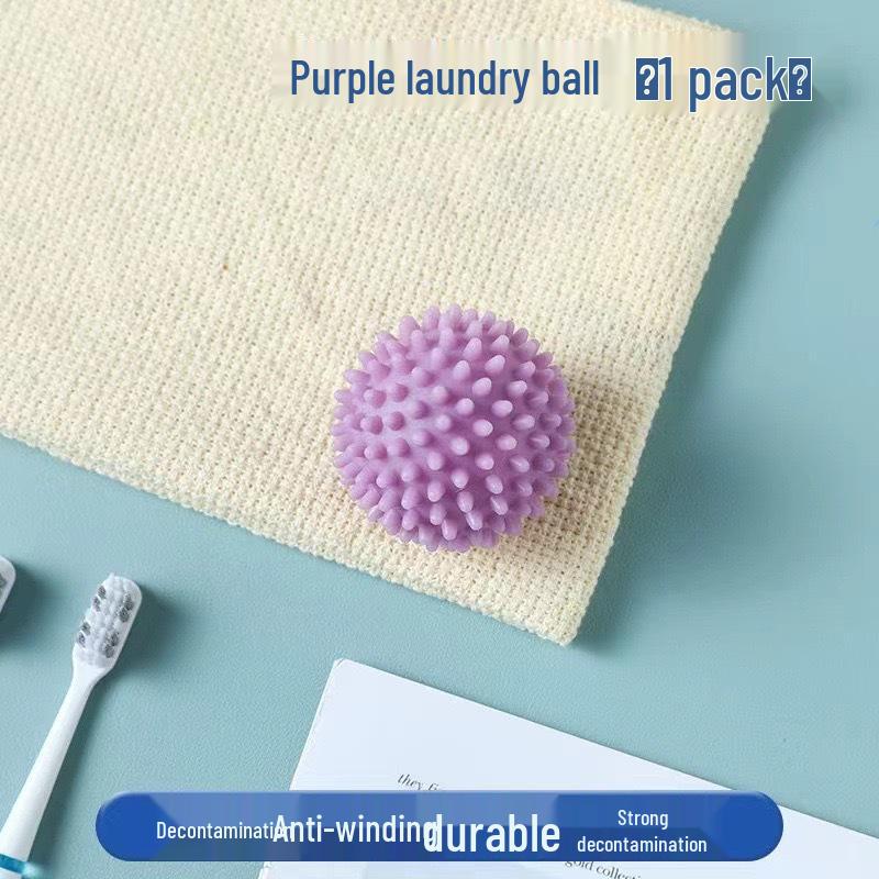 Magic Anti-Tangle Washing Ball: Stain Removal, Lint Remover, Anti-Static, Knot-Free Cleaning for Clothes