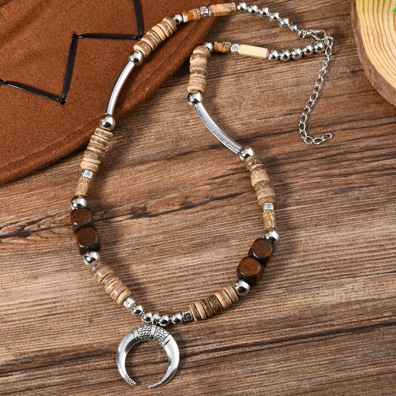 

Новое ожерелье из кокосовых бусин для мужчин разноцветный