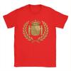 Stemma di Spagna Emblema Spagnolo Espania T-shirt Estiva 100% Cotone T-shirt Unisex alla Moda Maglietta Larga Manica Corta