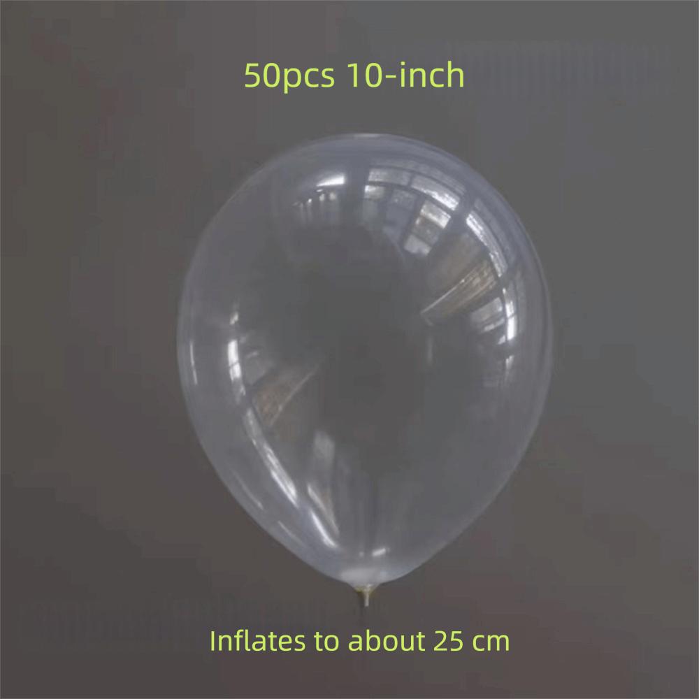 Runde Latexballons 5/10/12/18/36 Zoll Helium-Globos Klare Ballons Hochzeits-Romantik-Dekoration