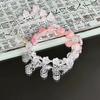 Chinesestyle Chic Alloy Beaded Bracelet For Women Vintage Floral Jewelry Design