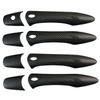 Car Decoration Door Handle Cover For Infiniti QX50 QX56 QX60 QX70 2008-2024 Carbon Fiber Glossy Black Cars Accessories
