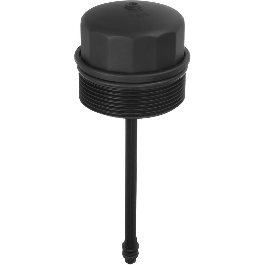 Oil Engine Filter Housing Cap Cover No.038115433 - Car Oil Filter Housing Cap - for Volkswagen Golf IV Plastic Black - 1 Pc