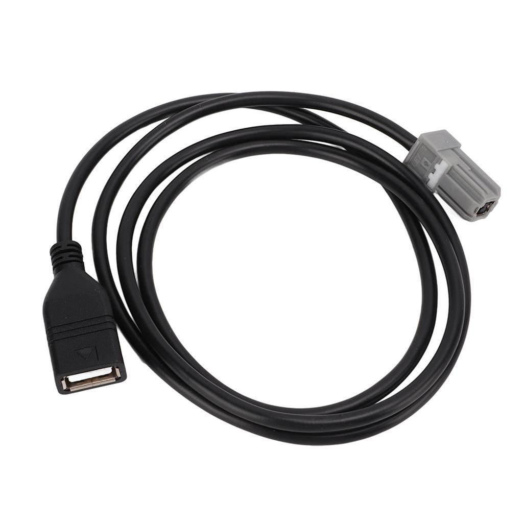USB samičí kabelový adaptér pro autorádio CD přehrávač MP3 MP4 Audio převodní kabel Náhrada pro Mazdu