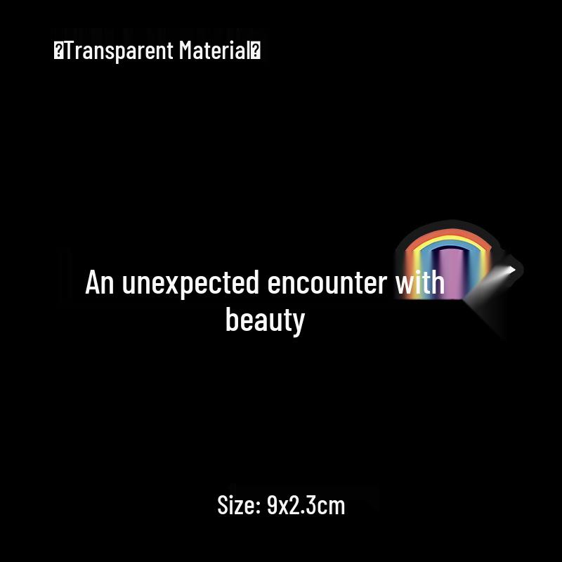 

Мини Креативные Текстовые Наклейки на Автомобиль для Украшения Зеркала Заднего Вида Электромобиля Standard