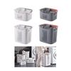 Portable Laundry Basket Dirty Clothes Storage Basket for Toilet Bed Sheets