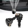 Car Universally Front Windshield Wiper Nozzle Jets Sprayer Set Sprinkler Water Fan Spout Cover Washer Outlet