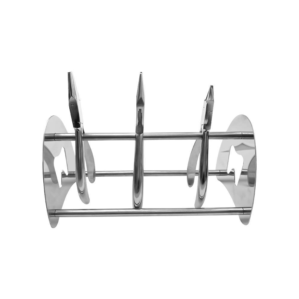 Dental Stainless Steel Orthodontic Pliers Stand Multi-function Dental Pliers Scissor Holder Rack Dentistry Instrument Tools Hot