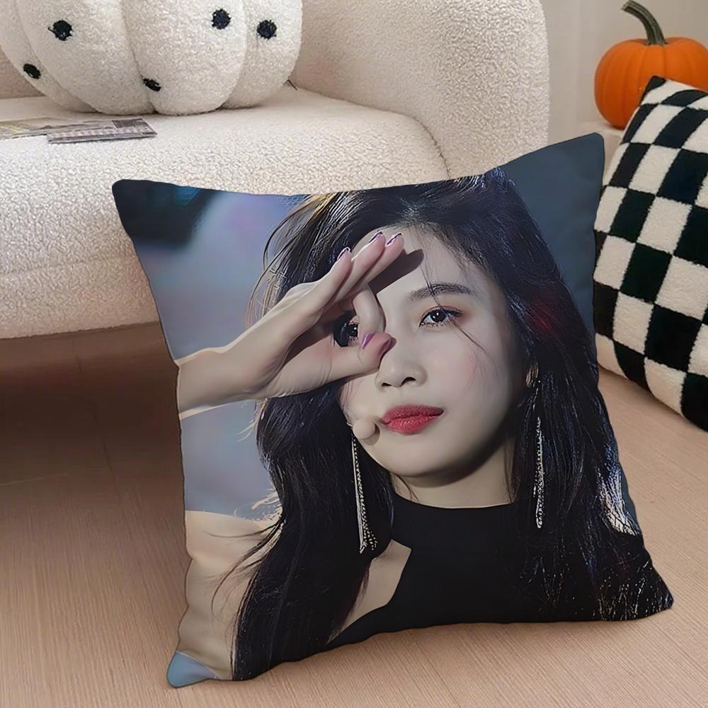 Singer Lovely JJOY Cushion Cover Throw Pillow Cover Hidden Button Durable Polyester Chair Cushion