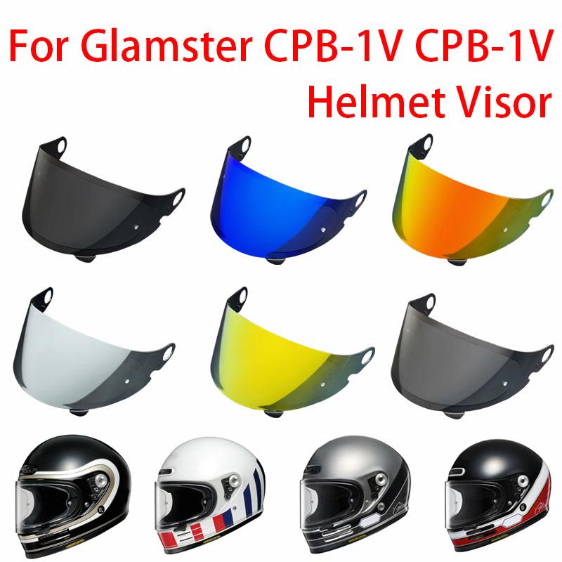 GLAMSTER Helmet Visor for SHOEI GLAMSTER Windproof Lens Face Shield Fog-Resistant Visière Anti-UV Sunscreen Visera Casco MotoSpeed Sensors 6