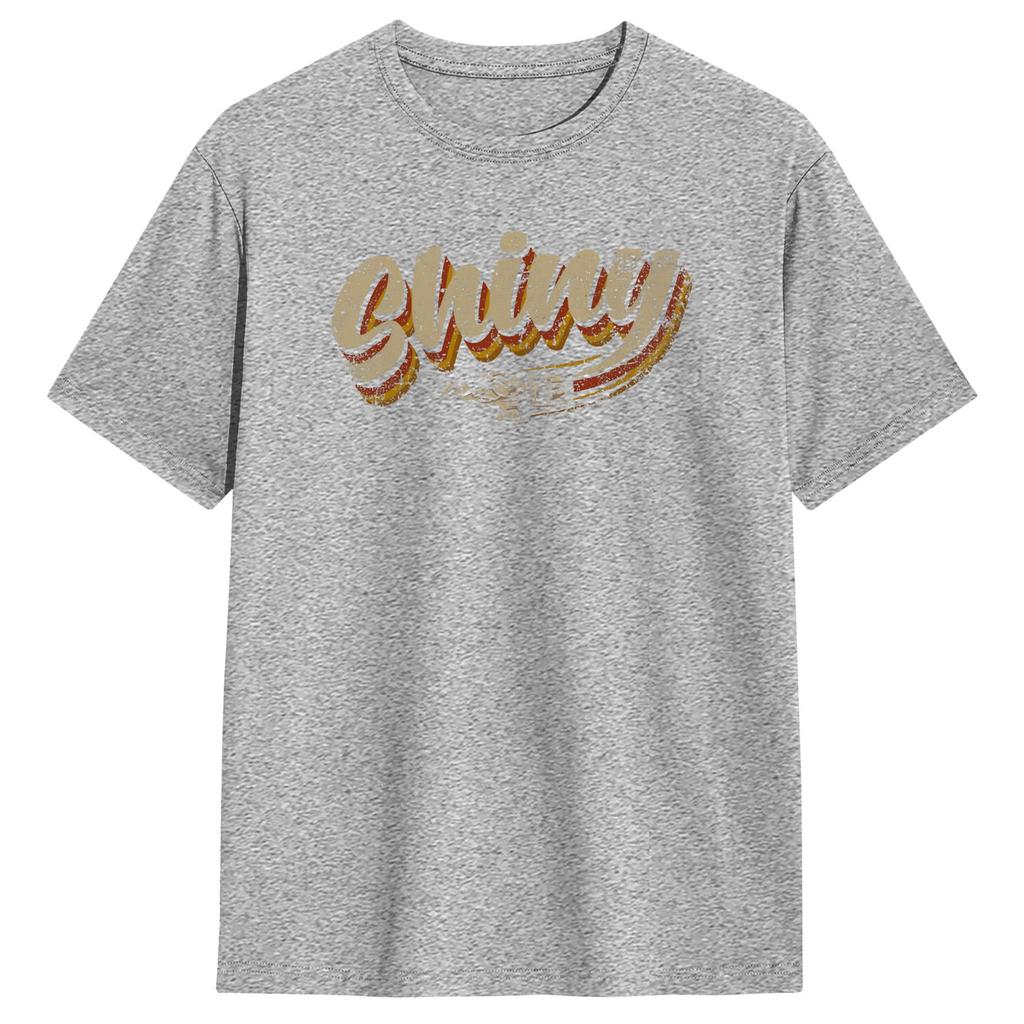 Firefly Serenity Shiny Since Unisex T Shirt  Vintage Tee Shirt Short Sleeve Crewneck TShirt 100 Cotton Original Clothes