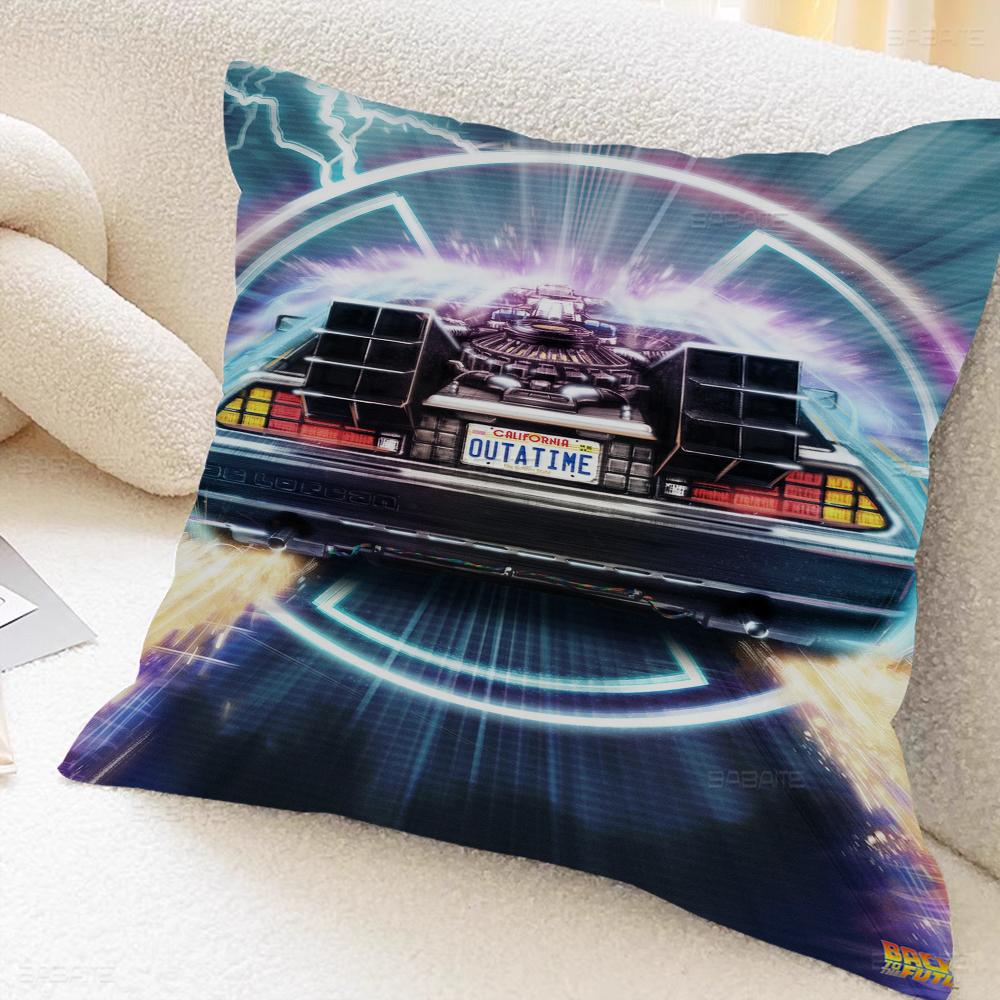 B-back To The F-future Pillowcases Home Bedding Decorative Pillow Cover Wedding Super Soft Pillow Case