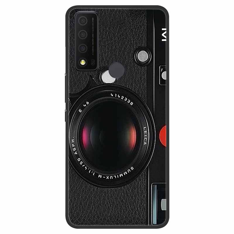 For TCL 30 XE 5G Case Marble Cat Soft Silicone Back Case for TCL 30 XL 30V 5G Phone Cover TCL30 XE T767W 30XE 5G Coque Funda Bag