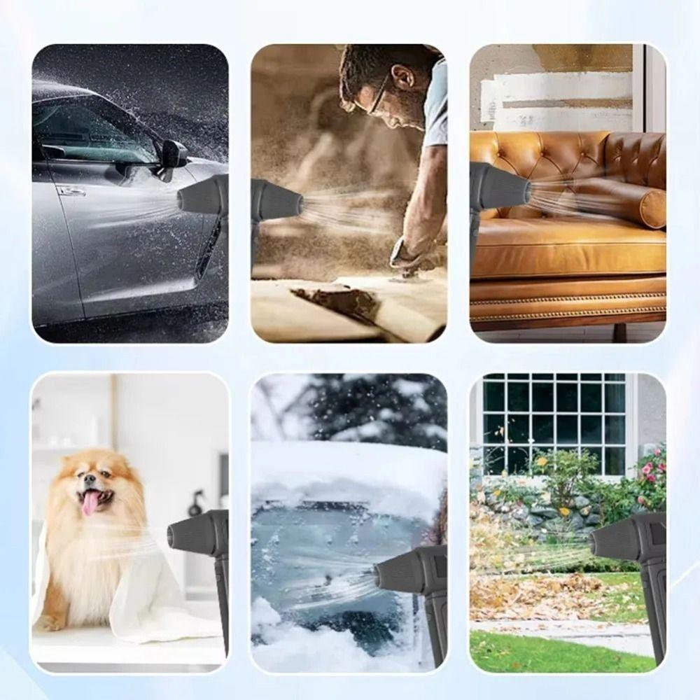 Wireless Mini Turbo Jet Fan 130000 RPM Handheld Violent Fan Electric Air Duster Industrial