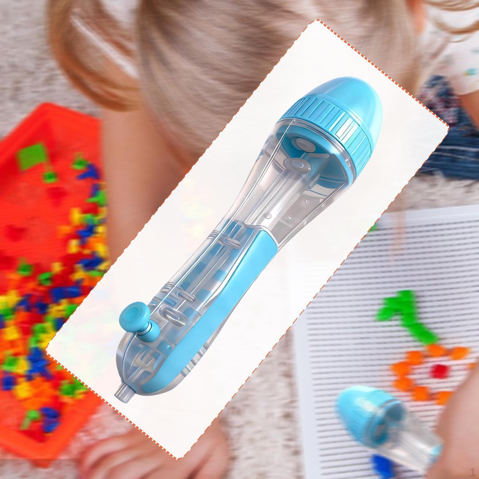 

Bead Pen Effortless Transparent Time Saving Convenient Iron Dispenser Press Type for DIY
