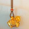 Luxury Zodiac Horse Necklace Orichalum Plating Golden Horse Pendant  New Year Blessing