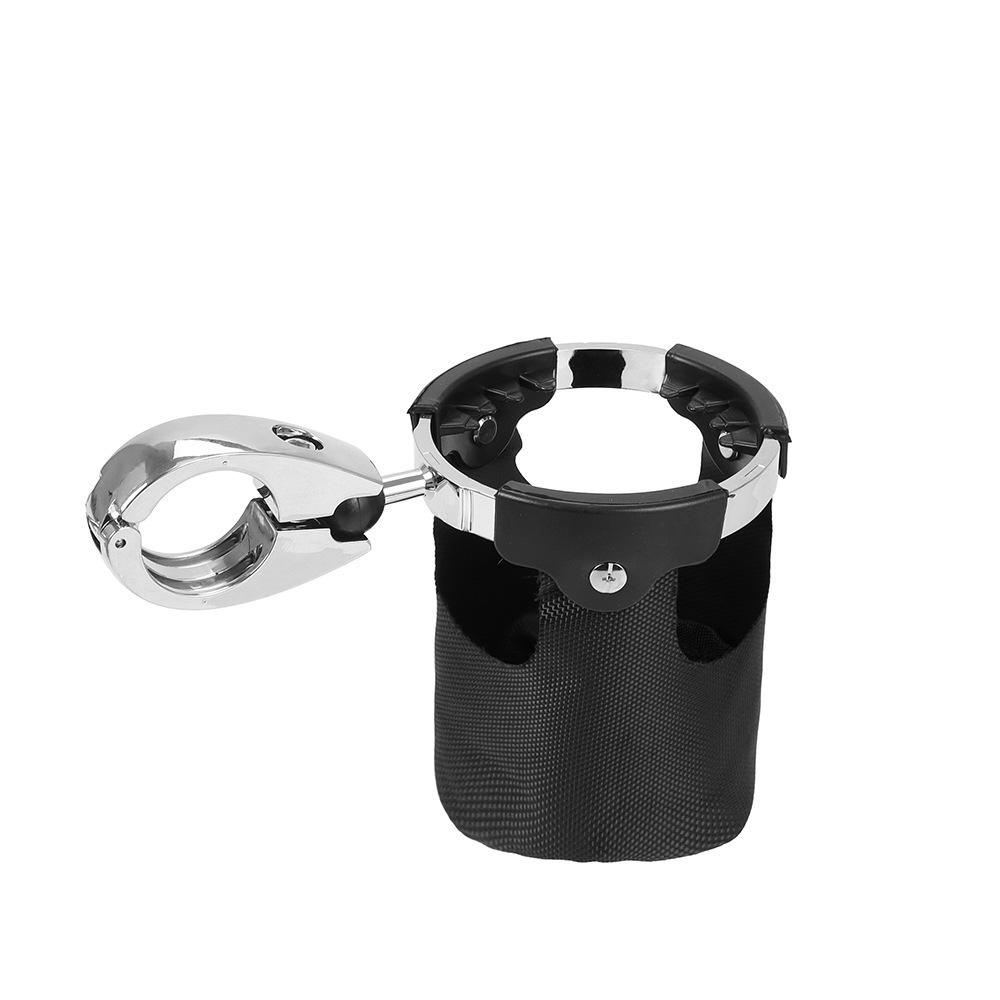 Universal Motorcycle Handlebar Cup Holder for Harley-Davidson & ATV Models